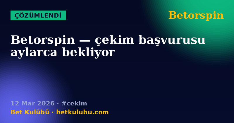 Betorspin — 12 Mar 2026