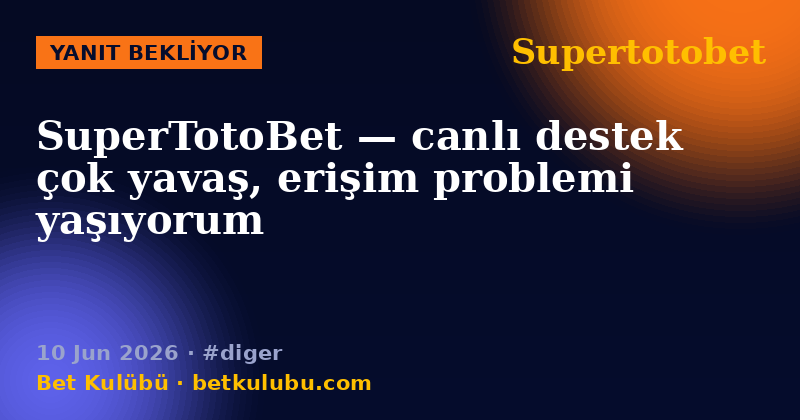 Supertotobet — 10 Jun 2026