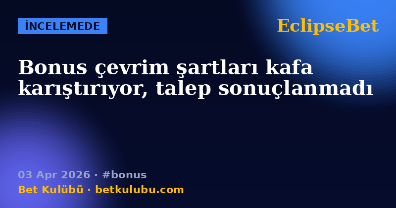 EclipseBet — 03 Apr 2026