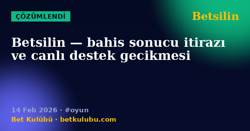 Betsilin — 14 Feb 2026