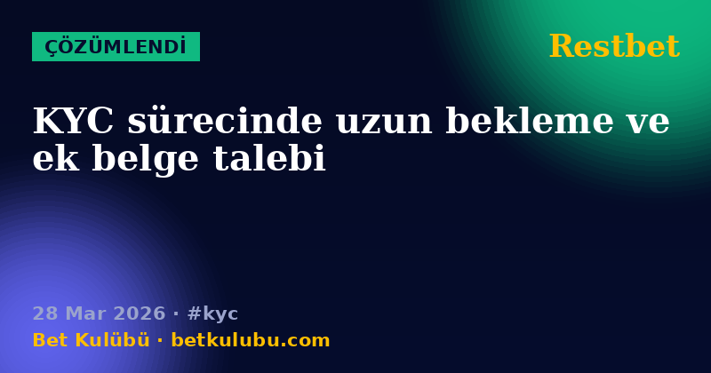 Restbet — 28 Mar 2026