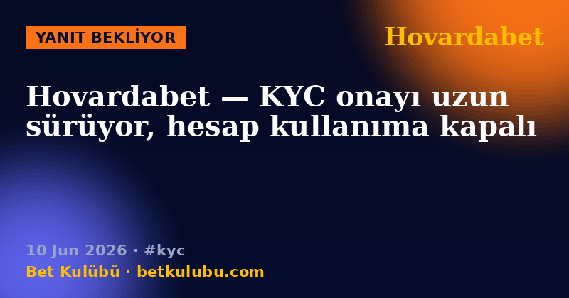 Hovardabet — 10 Jun 2026