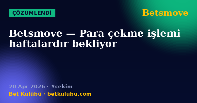 Betsmove — 20 Apr 2026