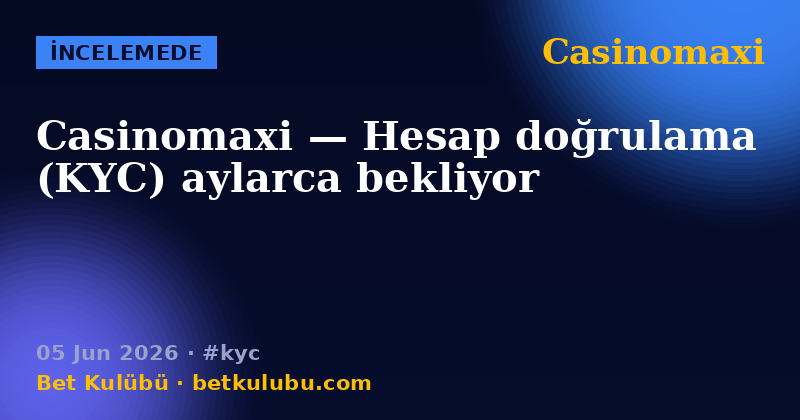 Casinomaxi — 05 Jun 2026