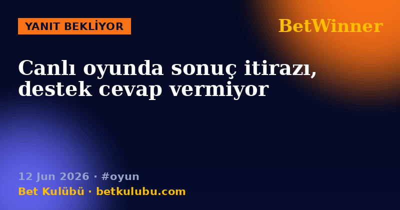 BetWinner — 12 Jun 2026