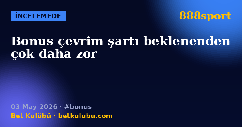 888sport — 03 May 2026