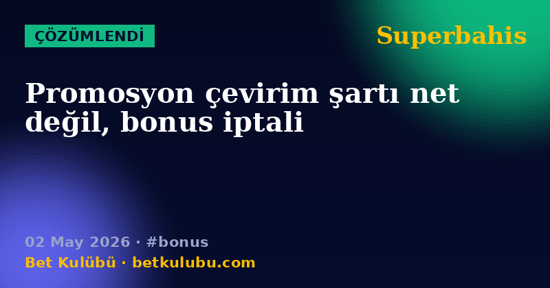Superbahis — 02 May 2026