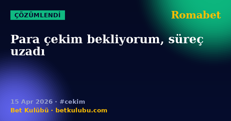Romabet — 15 Apr 2026