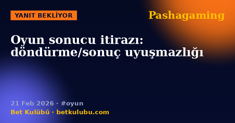 Pashagaming — 21 Feb 2026
