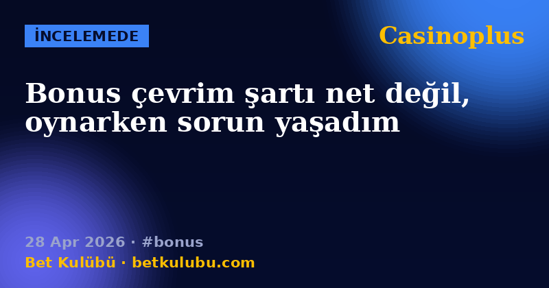 Casinoplus — 28 Apr 2026