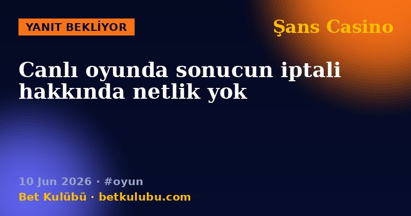 Şans Casino — 10 Jun 2026