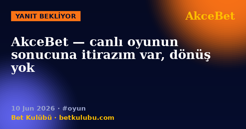 AkceBet — 10 Jun 2026