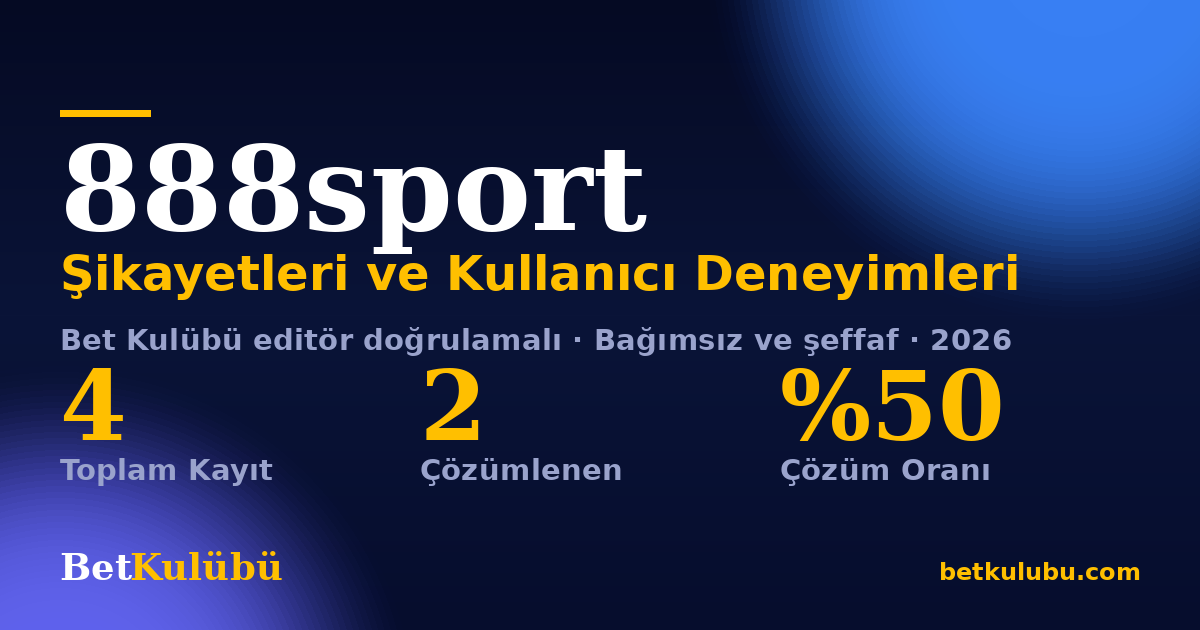 888sport şikayet sayfası kart görseli
