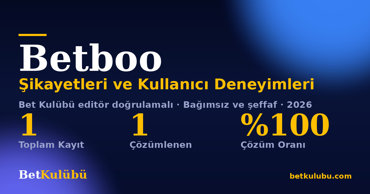 Betboo şikayet sayfası kart görseli