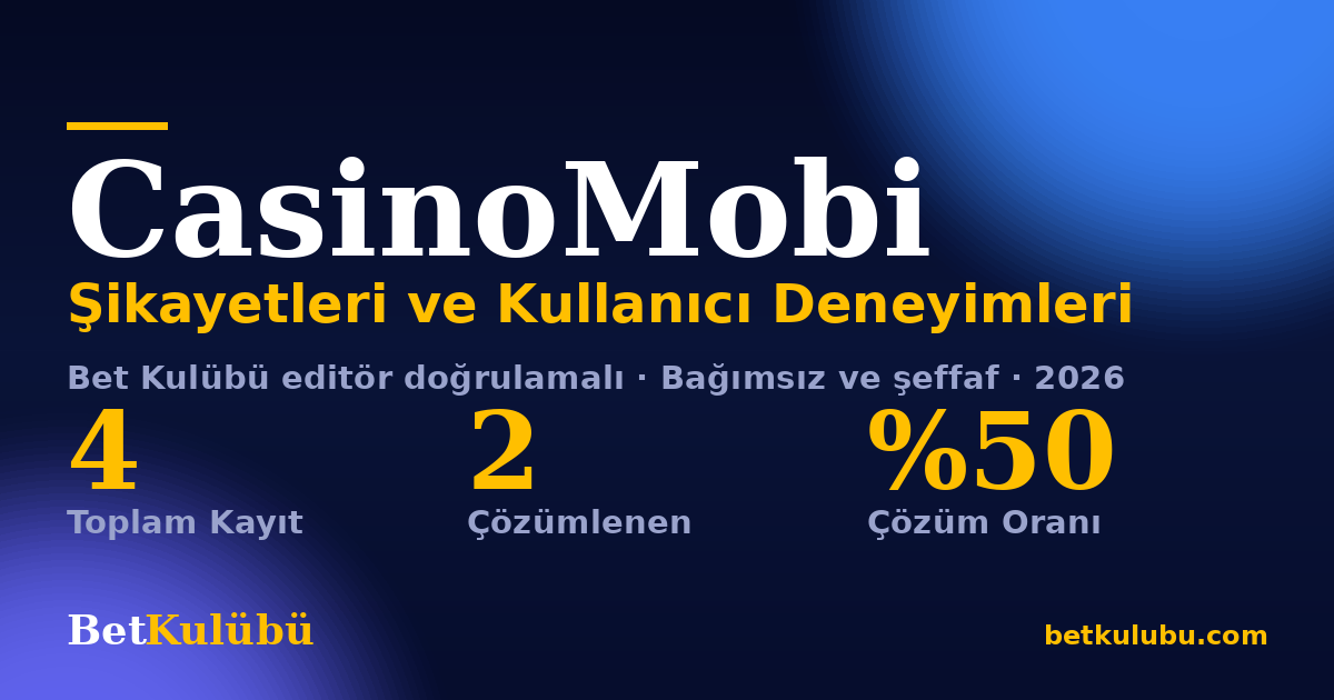 CasinoMobi şikayet sayfası kart görseli
