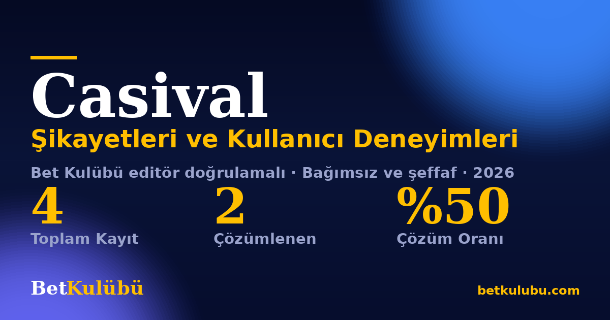 Casival şikayet sayfası kart görseli