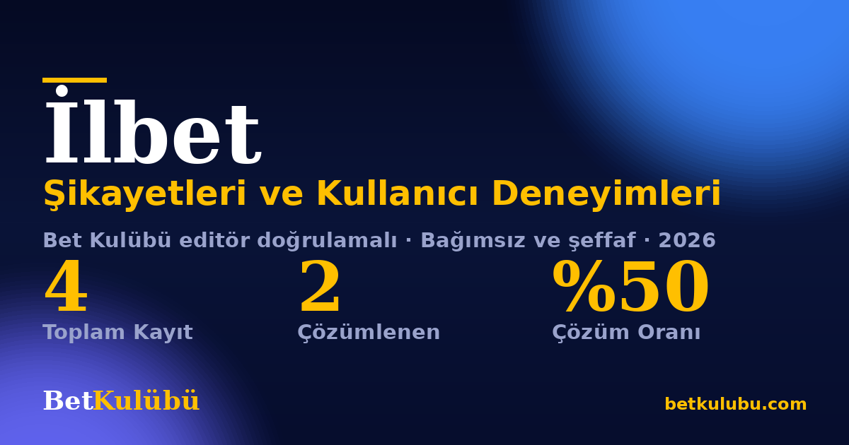 İlbet şikayet sayfası kart görseli