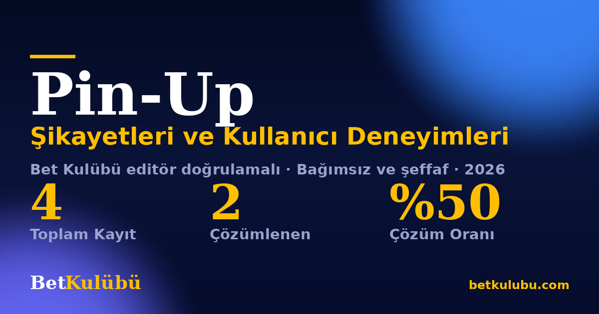 Pin-Up şikayet sayfası kart görseli