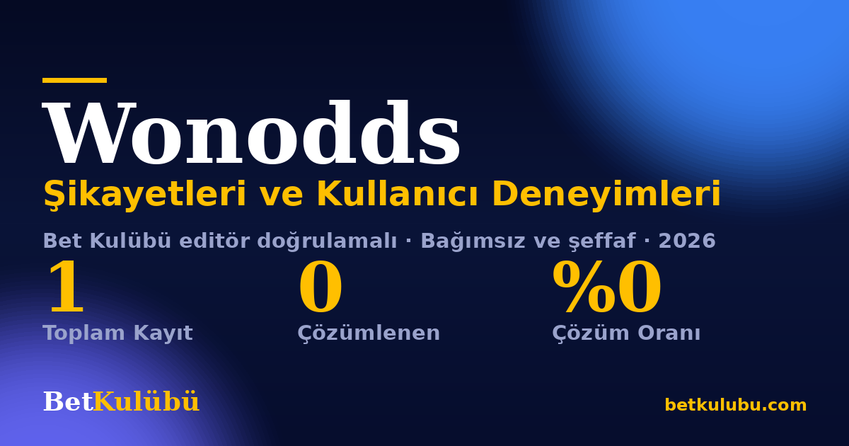 Wonodds şikayet sayfası kart görseli