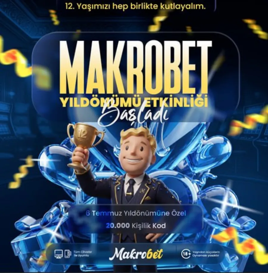 Makrobet promosyon ve bonus kampanyaları ekran görüntüsü