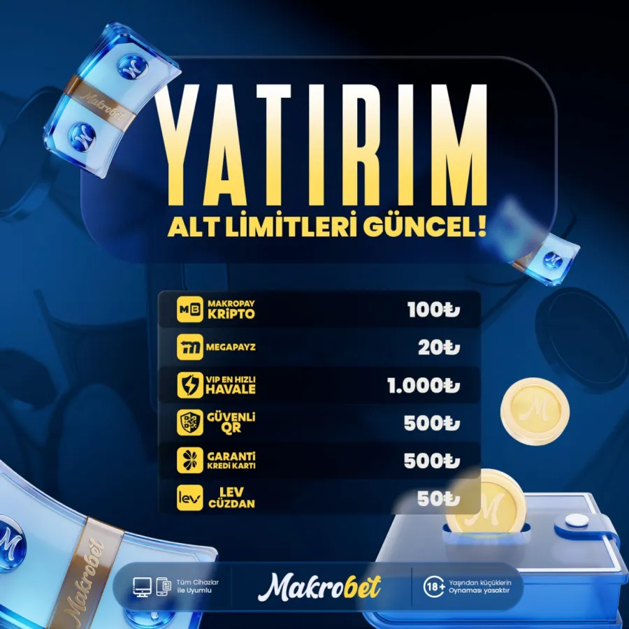 Makrobet promosyon ve bonus kampanyaları ekran görüntüsü